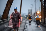 Không khí lạnh ảnh hưởng đến Đông Bắc Bộ. (Ảnh: Minh Sơn/Vietnam+)