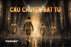 Chuyên trang đa phương tiện “Ngôi đền huyền thoại FIFA World Cup” được xây dựng như một hành trình tương tác đặc biệt. (Ảnh: PV/Vietnam+)