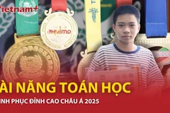 Học sinh Việt gây tiếng vang lớn tại đấu trường Toán học châu Á 2025