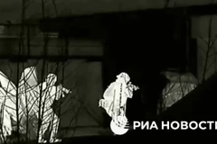 Cận cảnh an ninh Nga nổ súng bắn gục khủng bố định ra tay phá hoại