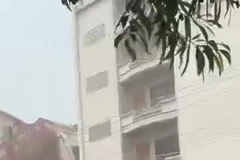 Nhà cửa ở Thái Lan đổ nghiêng ngả sau trận động đất cực mạnh từ Myanmar