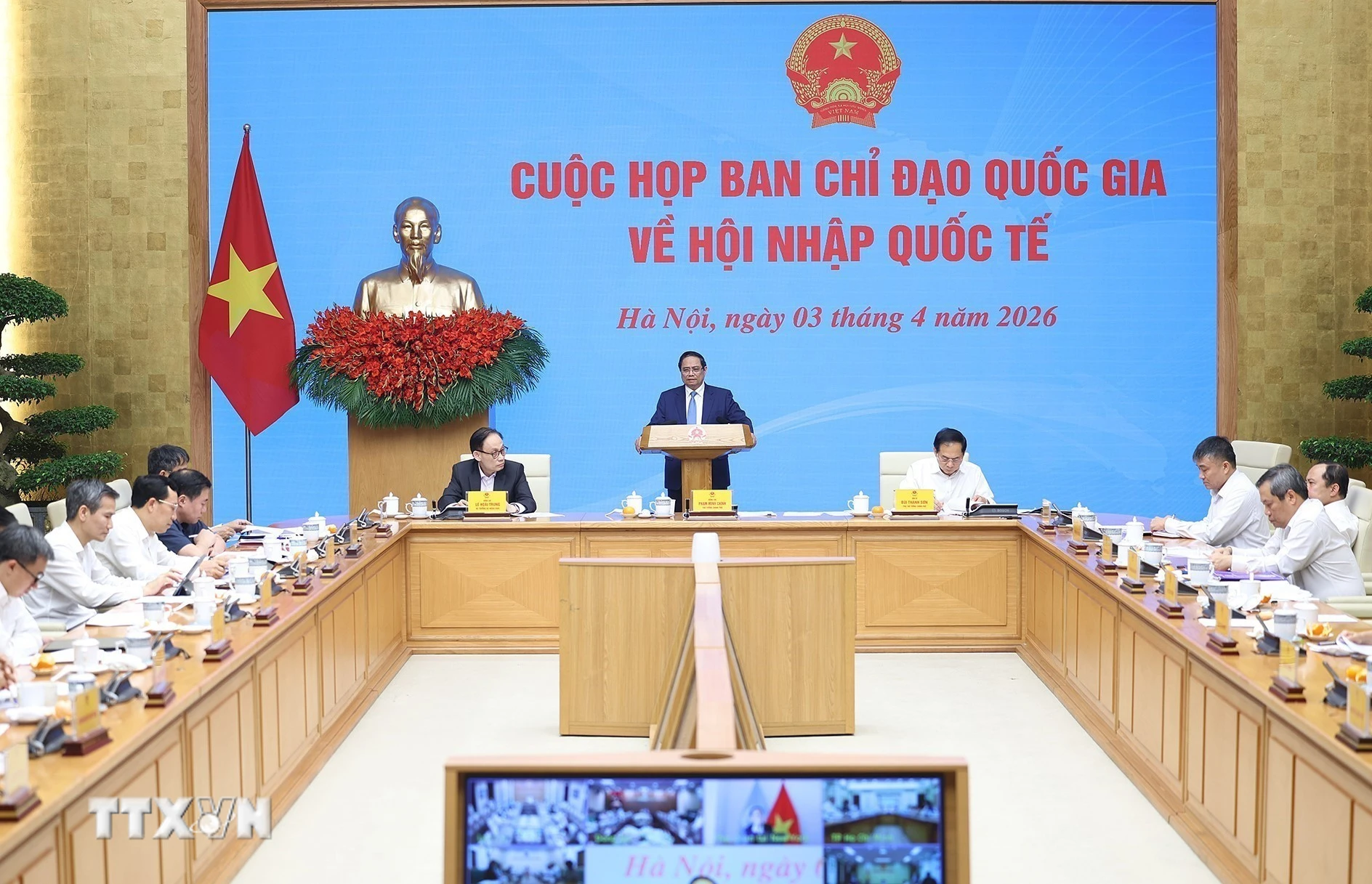 Thủ tướng chủ trì họp Ban Chỉ đạo quốc gia về hội nhập quốc tế