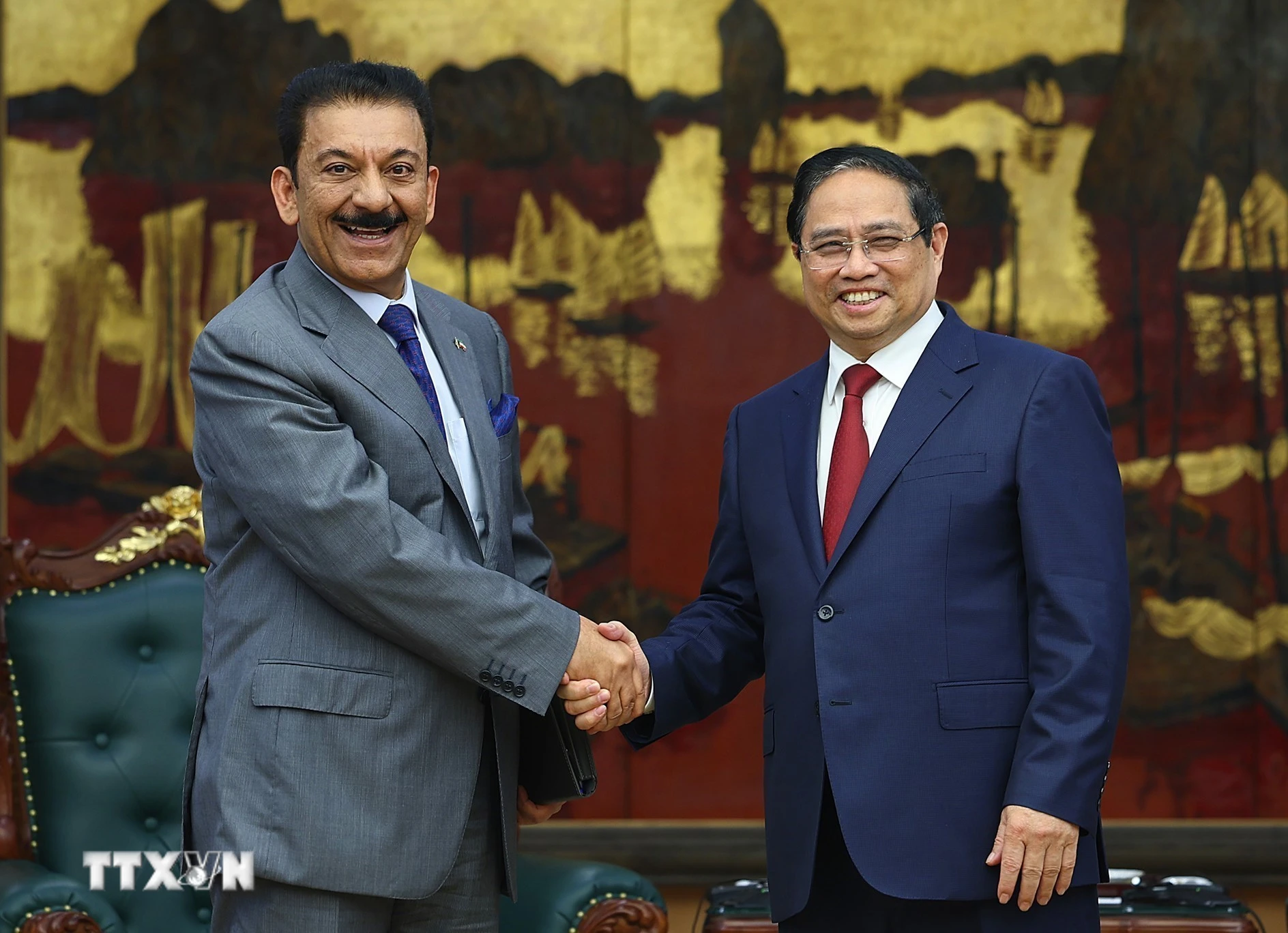 Thủ tướng Phạm Minh Chính tiếp Đại sứ Kuwait tại Việt Nam, thúc đẩy hợp tác