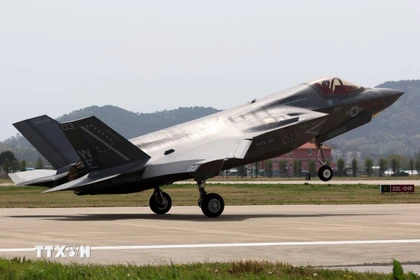 Một tiêm kích F-35 của Mỹ. (Ảnh: Yonhap/TTXVN)
