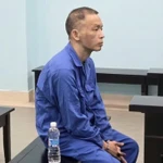 Bị cáo Trần Ánh Dương bị đưa ra xét xử tại phiên tòa.