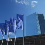 Trụ sở ECB ở Frankfurt, Đức. (Nguồn: THX/TTXVN)