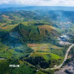 Núi lửa Nâm Ka, Công viên địa chất Đắk Nông. (Ảnh: TTXVN phát)