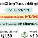 Cảng Hàng không Quốc tế Long Thành đón chuyến bay đầu tiên 