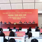 Quang cảnh buổi họp báo. (Ảnh: Phương Hoa/TTXVN)