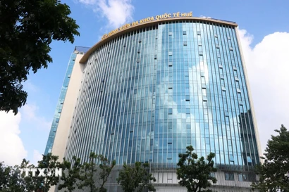 Bệnh viện Đa khoa Quốc tế Huế. (Ảnh: Nguyên Lý/TTXVN) 