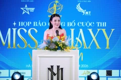 Trưởng ban tổ chức cuộc thi, thạc sỹ Đàm Hương Thủy chia sẻ tại họp báo. (Ảnh: BTC)