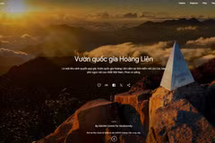 Hình ảnh Việt Nam được quảng bá trong dự án triển lãm trực tuyến “Vibrant Vietnam” trên nền tảng số “Google Arts & Culture”.