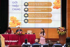 Cục trưởng Cục Hợp tác quốc tế, Bộ Văn hóa, Thể thao và Du lịch Nguyễn Phương Hòa giới thiệu về Chương trình. (Ảnh: Mai Mai/Vietnam+)