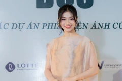 Huỳnh Minh Kiên, sinh năm 2004, đạt ngôi vị Á hậu 2 tại cuộc thi Miss World Vietnam 2023. (Ảnh: CTV/Vietnam+)
