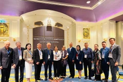 Đoàn Việt Nam tại triển lãm quốc tế THAIFEX-HOREC ASIA 2026. (Ảnh: CTV)