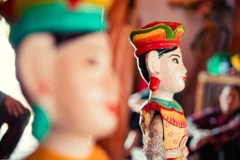 Múa rối là loại hình nghệ thuật giàu giá trị văn hóa truyền thống của Việt Nam. (Ảnh: Vương Nam/Vietnam+)