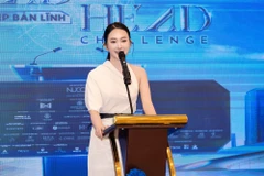 Thí sinh Vũ Thủy Tiên là một trong 15 thí sinh sẽ bước tiếp vào vòng trong phần thi Head To Head Challenge. (Ảnh: CTV/Vietnam+)