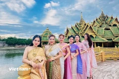 Khách Việt Nam du lịch Thái Lan hồi tháng 6 vừa qua. (Ảnh: Diễm My/Vietnam+)