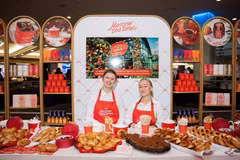 Quầy thưởng thức trà “Moscow Tea Time” mang đến những trải nghiệm văn hóa cùng các dịch vụ chuyên biệt dành cho đại biểu MICE. (Ảnh: Ủy ban Du lịch Thành phố Moscow)