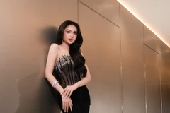 Á hậu Thu Ngân sẽ đại diện nhan sắc Việt Nam tại Miss Intercontinental 2025. (Ảnh: CTV/Vietnam+)