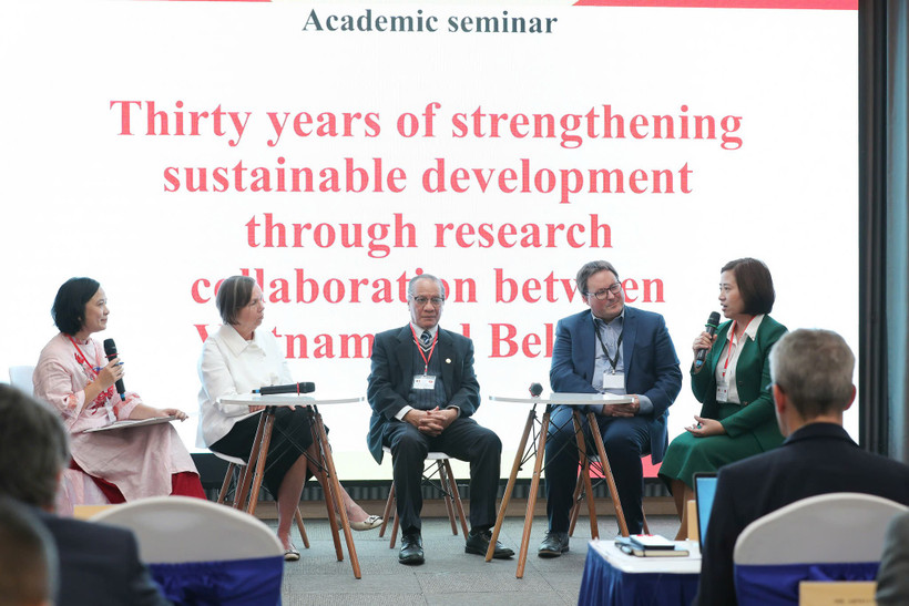 Các đại biểu tham gia hội thảo. (Ảnh: PV/Vietnam+).