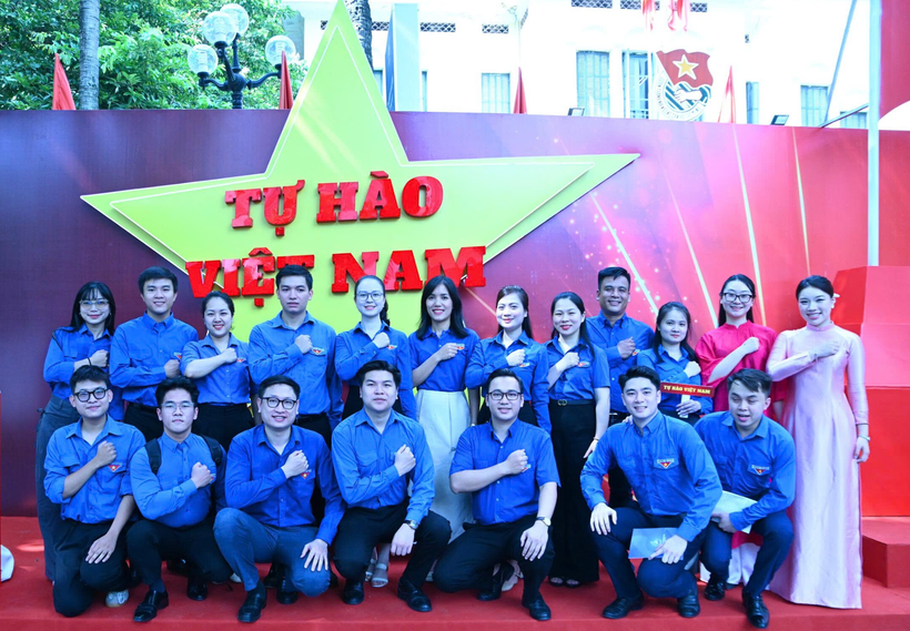 Chiến dịch là một trong những sự kiện đặc biệt của Hội Liên hiệp thanh niên Việt Nam chào mừng 80 năm Cách mạng tháng Tám và Quốc khánh 2/9. (Ảnh: PV/Vietnam+)