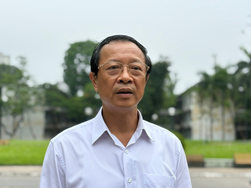 Thứ trưởng Bộ Giáo dục và Đào tạo Phạm Ngọc Thưởng. (Ảnh: Phạm Mai/Vietnam+)