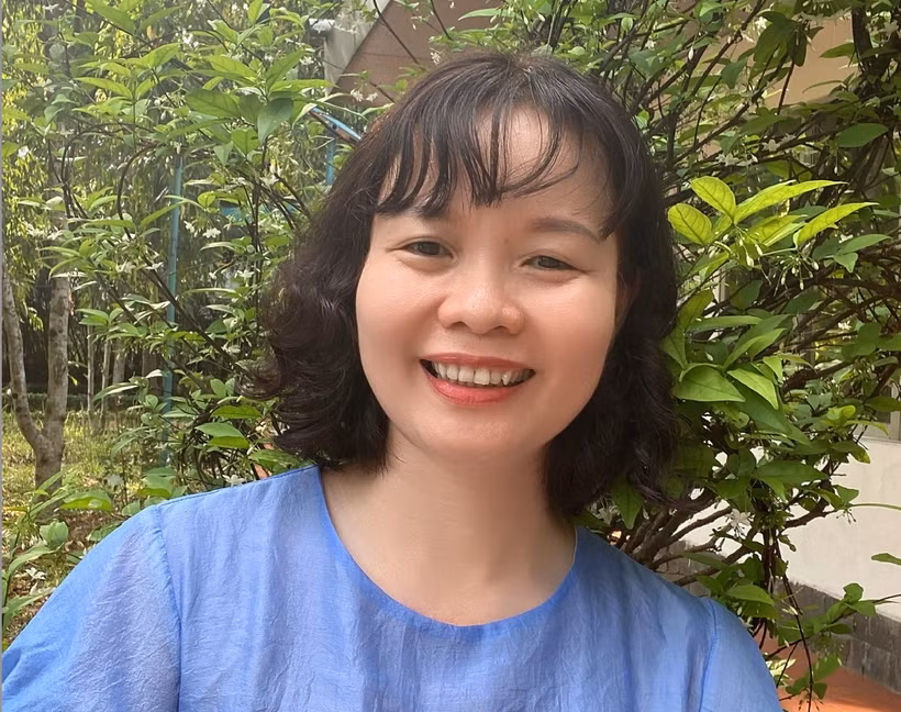 Phó giáo sư Đặng Thị Mỹ Dung. (Ảnh: NVCC)
