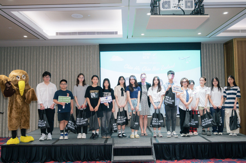 Học sinh có cơ hội tìm hiểu sâu hơn về giáo dục New Zealand khi tham gia các sự kiện. (Ảnh: PV/Vietnam+)