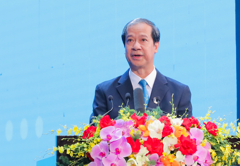 Bộ trưởng Bộ Giáo dục và Đào tạo Nguyễn Kim Sơn. (Ảnh: PV/Vietnam+)