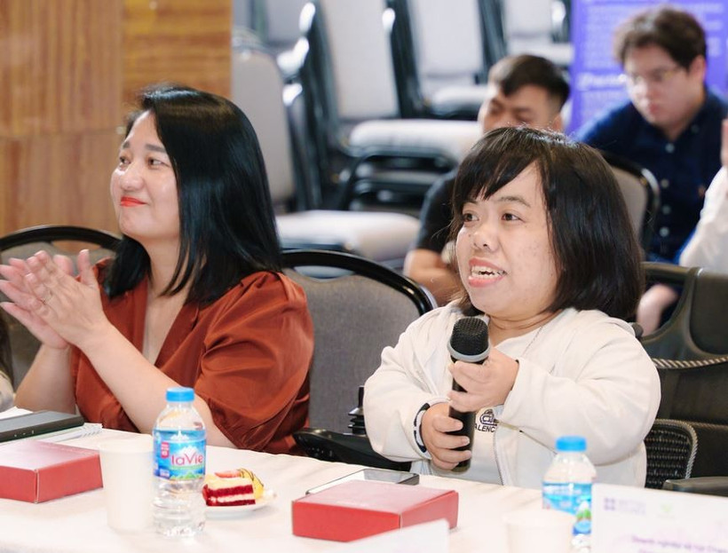 Dự án đã giúp thanh niên khuyết tật tự tin hơn và có nghị lực sống mạnh mẽ hơn. (Ảnh: BTC)