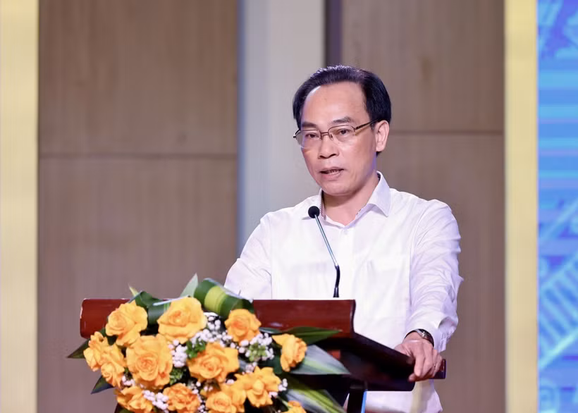 Bộ trưởng Bộ Giáo dục và Đào tạo Hoàng Minh Sơn. (Ảnh: Bộ GD-ĐT)