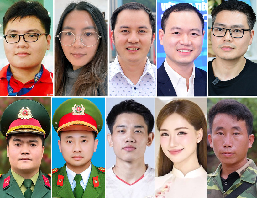 10 gương mặt trẻ Việt Nam tiêu biểu 2025. (Ảnh: BTC)