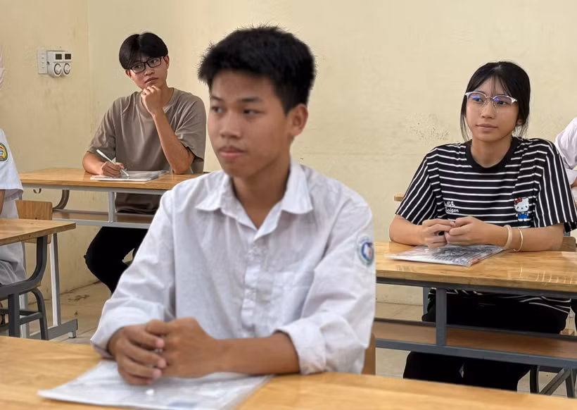 Thí sinh dự thi Tốt nghiệp Trung học phổ thông năm 2026. (Ảnh: PV/Vietnam+)