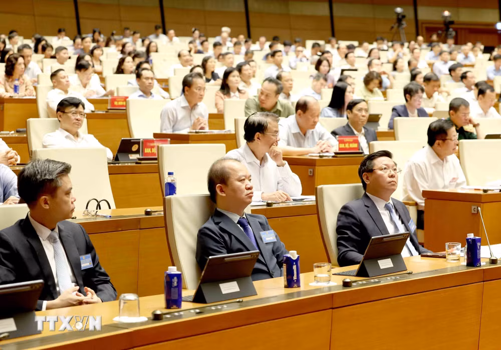 Chùm ảnh: Hội nghị toàn quốc quán triệt, triển khai thực hiện Nghị quyết Trung ương 4- Ảnh 24.