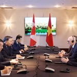 Tổng Bí thư, Chủ tịch nước Tô Lâm tiếp Giáo sư Graham Carr, Hiệu trưởng Trường Đại học Concordia. (Ảnh: Thống Nhất/TTXVN)