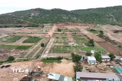 Khu tái định cư Nhà máy điện hạt nhân Ninh Thuận 2 có tổng diện tích 31,8 ha, thuộc địa bàn xã Vĩnh Hải, tỉnh Khánh Hoà, đến thời điểm hiện nay đạt khoảng 95% so với kế hoạch. (Ảnh: Vũ Sinh/TTXVN)