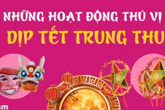 Những hoạt động thú vị vào dịp Tết Trung Thu của người Việt Nam