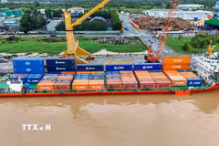 Cần Thơ đón chuyến tàu container trực tiếp từ Nam Ninh của Trung Quốc