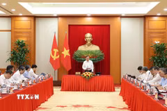 Tổng Bí thư, Chủ tịch nước Tô Lâm phát biểu chỉ đạo. (Ảnh: Thống Nhất/TTXVN)