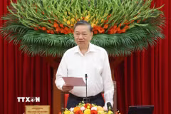 Tổng Bí thư, Chủ tịch nước Tô Lâm phát biểu chỉ đạo. (Ảnh: Thống Nhất/TTXVN)