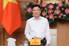 Phó Thủ tướng Lê Thành Long là Chủ tịch Ủy ban Quốc gia người cao tuổi Việt Nam. (Ảnh: An Đăng/TTXVN)