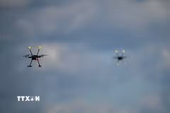 Thiết bị bay không người lái UAV. (Ảnh minh họa: PAP/TTXVN)