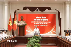 Tổng Bí thư, Chủ tịch nước Tô Lâm phát biểu. (Ảnh: Thống Nhất/TTXVN)