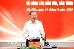 Tổng Bí thư, Chủ tịch nước Tô Lâm phát biểu. (Ảnh: Thống Nhất/TTXVN)