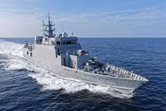 Tàu ngầm INS Mahe. (Nguồn: Wikipedia)