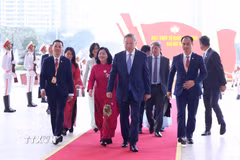 Tổng Bí thư, Chủ tịch nước Tô Lâm dự khai mạc Đại hội. (Ảnh: Dương Giang/TTXVN)
