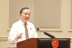 Tổng Bí thư, Chủ tịch nước Tô Lâm phát biểu. (Ảnh: Thống Nhất/TTXVN)