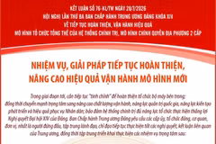 Nhiệm vụ, giải pháp tiếp tục hoàn thiện, nâng cao hiệu quả vận hành mô hình mới