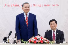 Tổng Bí thư, Chủ tịch nước Tô Lâm phát biểu. (Ảnh: Thống Nhất/TTXVN)